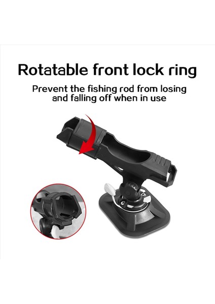 2x Tekne Kayak Balıkçılık Çubuğu Tutucu Aksesuarları Küçük Tekne Sal Balıkçılık Aracı Pvc Sup Tavuru Çocuk Tutucu Düzeltme Kutup Montaj Açısı (Yurt Dışından) modelleri