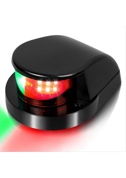 Yay Gezinme Işığı Deniz LED Navigasyon Işığı Yat Işık Tekne Işık Uyarı Işığı Pontoons Için Tekneler Siyah (Yurt Dışından)