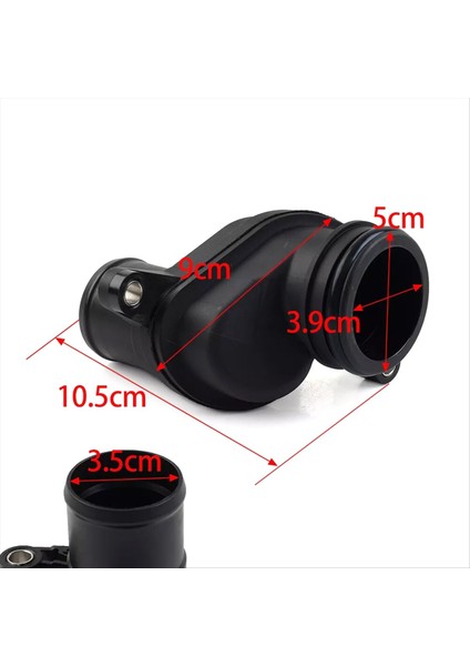 Araç Motor Termostat Su Pompası Outlet Konektör Tüp Borusu 1316063 Land Rover Range Rover Sport Lr3 Lr4 2 7l (Yurt Dışından)