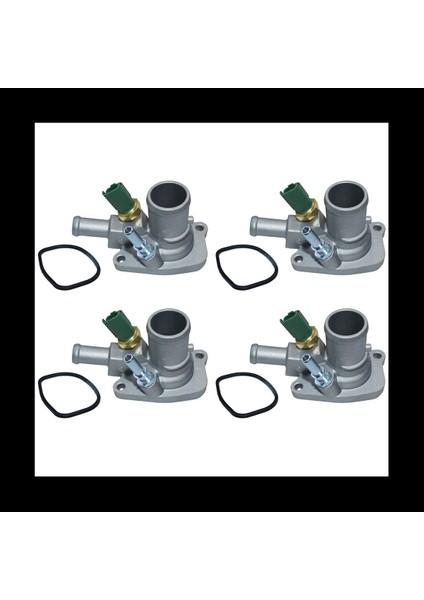 Fiat Grande Punto Için 4x Motor Soğutucu Termostat Araç Termostat 55202176 55194029 (Yurt Dışından)