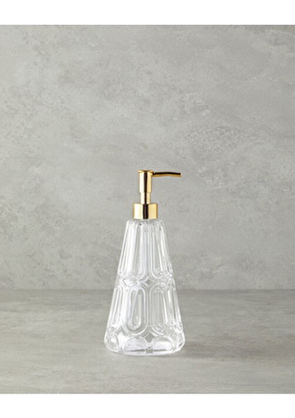 Diana Cam Banyo Sıvı Sabunluk Şeffaf Renkli ve Suya Dayanıklı Şık Tasarım fırsatları