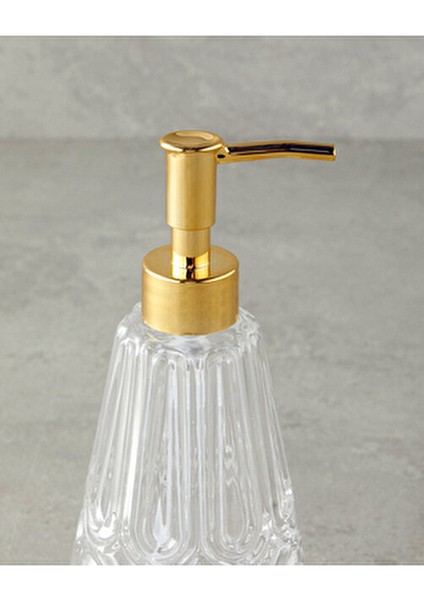 Diana Cam Banyo Sıvı Sabunluk Şeffaf Renkli ve Suya Dayanıklı Şık Tasarım indirimleri