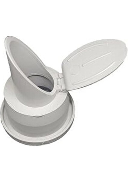 Koku Önleyici Lavabo Sifonu Kokumatik Çekvalfi Adaptör Kokuya ve Haşereye Son Beyaz