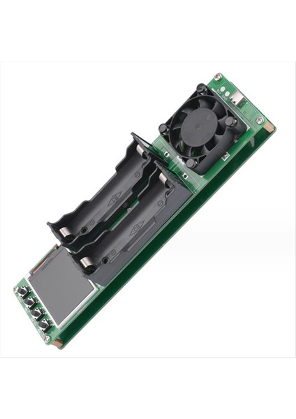 18650 Lityum Pil Kapasite Test Cihazı 2 Kanal Otomatik Dahili Direnç Test Cihazı Pil Güç Dedektörü Modülü Tip-C (Yurt Dışından)