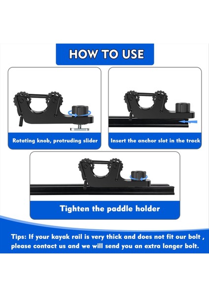 Genişletilmiş Kayak Kürek Tutucu Kayak Track Montaj Aksesuarları Standart Kürekler Için Kayak Kürek Tutucu (Yurt Dışından) indirimleri