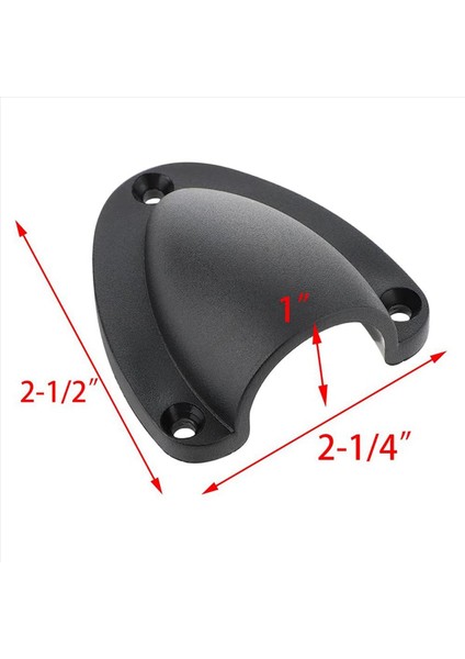 16 Pcs Naylon 2 5 Inç Deniz Kablosu Havalandırma Kapağı Tekne Için Clamshell Havalandırma Pürüzsüz Kenar Kalınlığı 1/8 Inç Tel Havalandırma Kapağı (Yurt Dışından) indirimleri