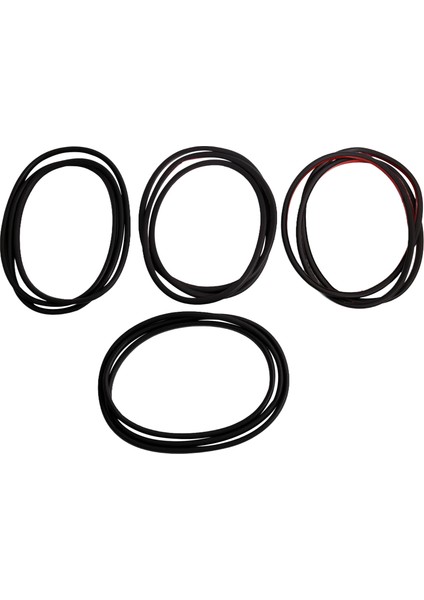 4pcs Araç Kapısı Conta Kauçuk Şerit Vw Tayron 2019-2025 55G83701 55G837702 55G839701 55G839702 (Yurt Dışından) modelleri