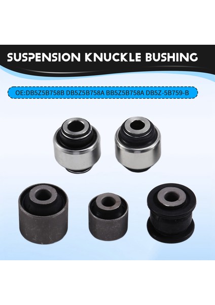 5pcs DB5Z5B758B Ford Explorer / Polis Için Süspansiyon Knuckle Burç Seti 2011-2019 DB5Z5B758A Araç Aksesuarları (Yurt Dışından) fırsatları