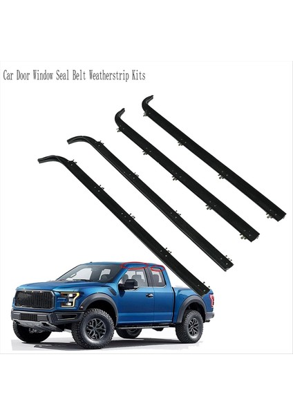 1set Iç ve Dış Araba Kapısı Penceresi Conta Kemeri Ford F150 F250 F350 Mustang 1987-19 (Yurt Dışından) modelleri