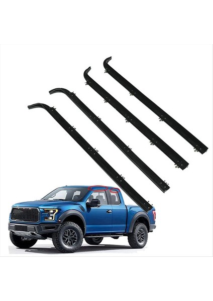 1set Iç ve Dış Araba Kapısı Penceresi Conta Kemeri Ford F150 F250 F350 Mustang 1987-19 (Yurt Dışından) indirimleri