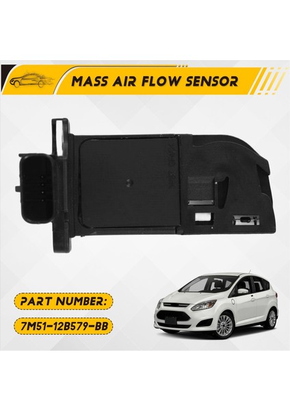 7M5112B579BB 7M51-12B579-BB Kütle Hava Akış Ölçer Sensörü Ford C-Max Odak Füzyon Füzyon Füzyon Transit Kuga Mondeo Volvo C30 Için (Yurt Dışından) fırsatları
