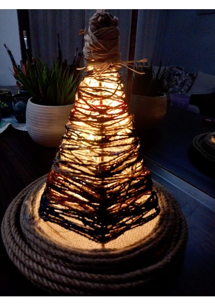 Dekoratif Hasır Gece Lambası,Çocuk odası Gece Lambası,Dekoratif Şamdan Aksesuar fırsatları