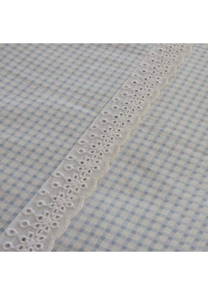 Luisa %100 Pamuk Çift Kişilik Nevresim Takımı Mavi fırsatları