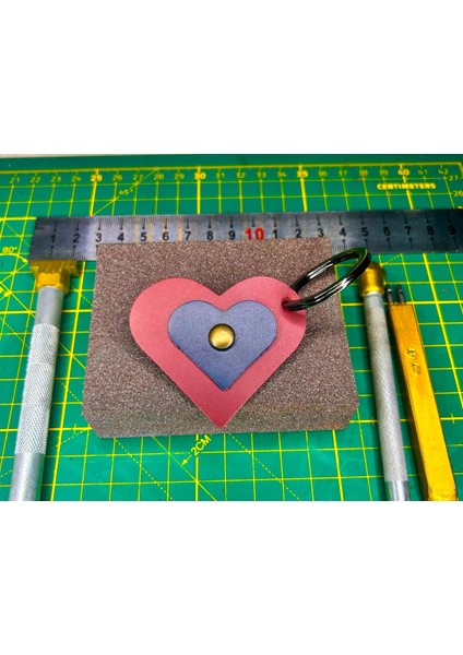 TOZREN Kalpli El Işçilikli Hediyelik Hakiki Dana Derisi