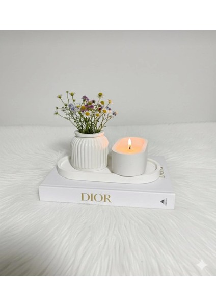 Ev Dekor Seti Yıkanabilen Taş Tozu