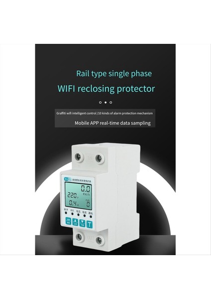 Tua Wifi Elektrik Ölçer 11 1 Arada LCD Enerji Ölçer Voltaj Altında Otomatik Yeniden Yeniden Voltaj Akım Koruyucu Zamanlayıcı Anahtarı (Yurt Dışından) fırsatları
