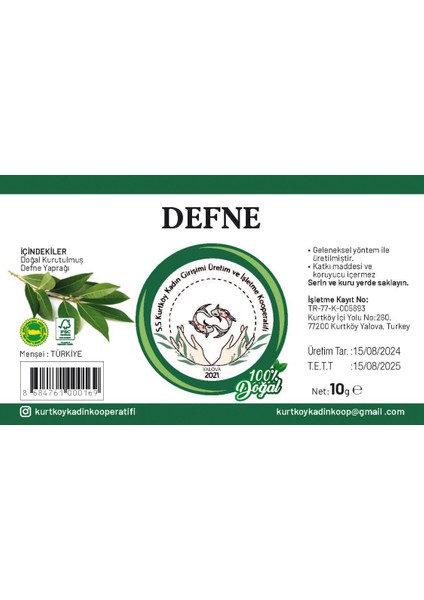 Defne Yaprağı.Türkiye defnesi yalova coğrafi işaretli defnesi modelleri