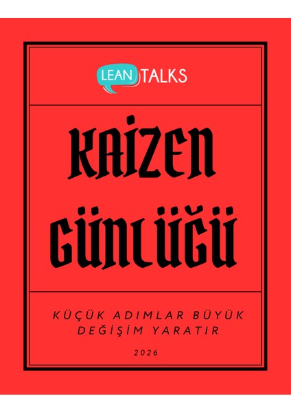 Kaizen Ajandası