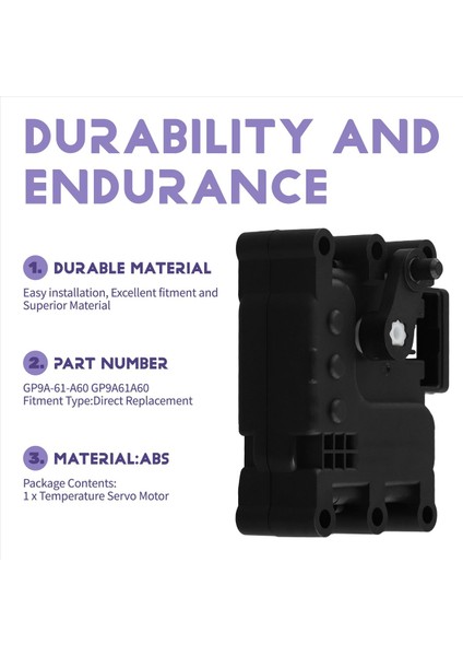 Mazda 6 Cx-7 GP9A61A60 Için GP9A-61-A60 Araç Termostat Sıcaklık Servo Motoru (Yurt Dışından) indirimleri