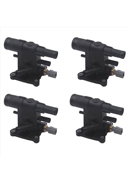 4x 31316348 31422105 Motor Adaptörü Volvo S60 V60 XC60 S80L Için Termostat Muhafaza Montajı (Yurt Dışından)