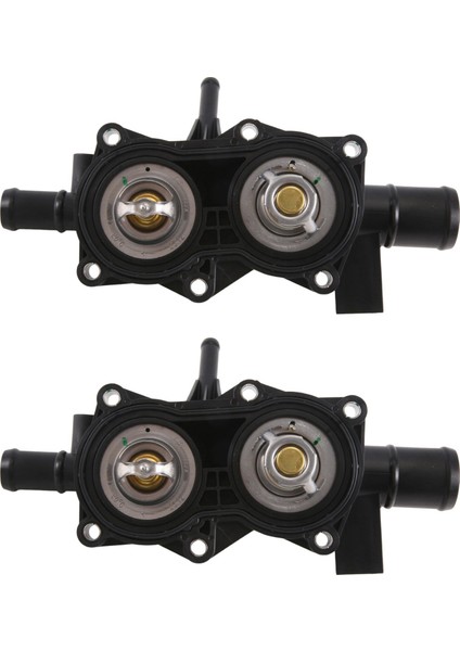 2x Motor Soğutma Su Çıkış Odası Için 2x Termostat Montajı Mg Zs Gt Mg3 Roewe I5 I6 Rx3 10008730 (Yurt Dışından)