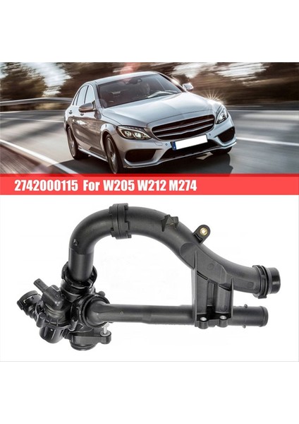 Araç Motoru Soğutucu Termostat Muhafaza Montajı Mercedes-Benz W205 W213 W167 C180 C200 C300 2015-2021 A2742004200 (Yurt Dışından) fırsatları