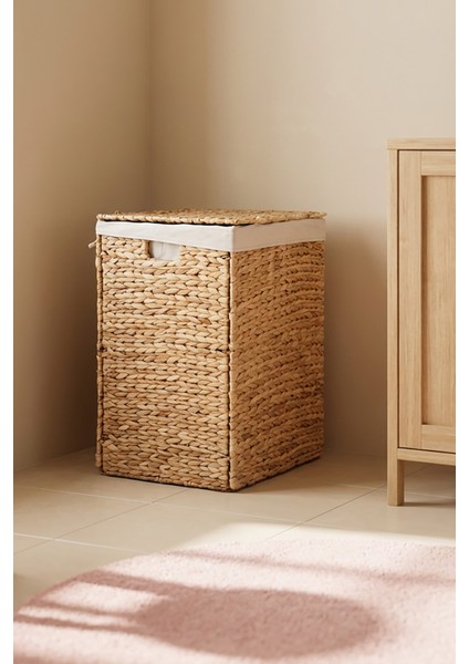 Dikdörtgen Katlanabilir Hasır Bambu Kirli Çamaşır Sepeti Cl - 11046 modelleri