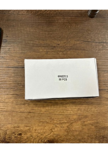 608ZZ Naturel Rulman 50 Adet (8X22X7)