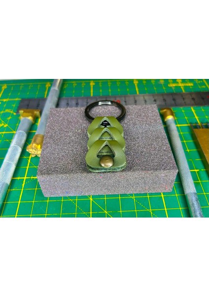 El Işçilikli Hakiki Dana Derisi Hediyelik Anahtarlık fiyatları