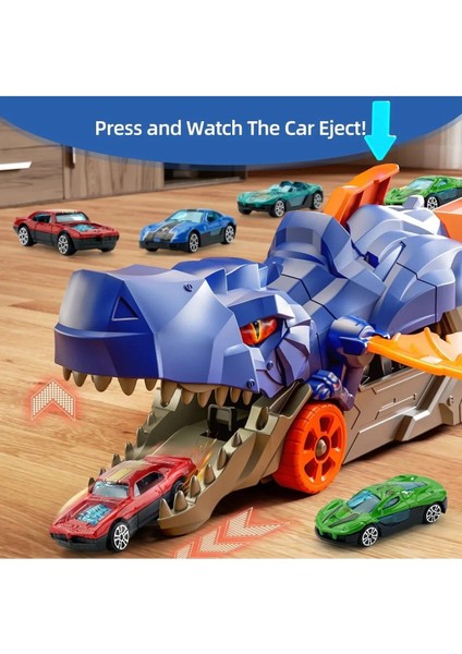 Araba Fırlatan Taşıyıcı Ejderha Dinozor 33 Cm. Dinazor Tır fiyatları