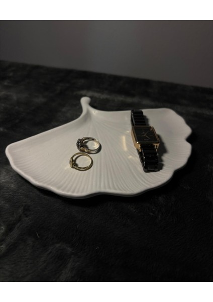 Takı Tabağı Dekoratif Cilalı Beyaz 'yıkanılabilen' Taştozu modelleri