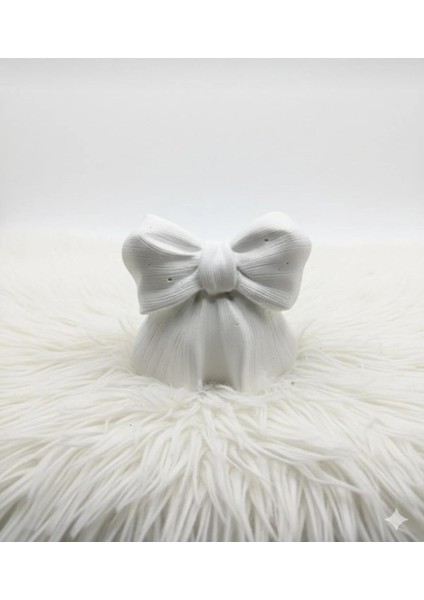 El Yapımı Dekorasyon Set Yıkanılabilen Taş Tozu Beyaz By Fii Home