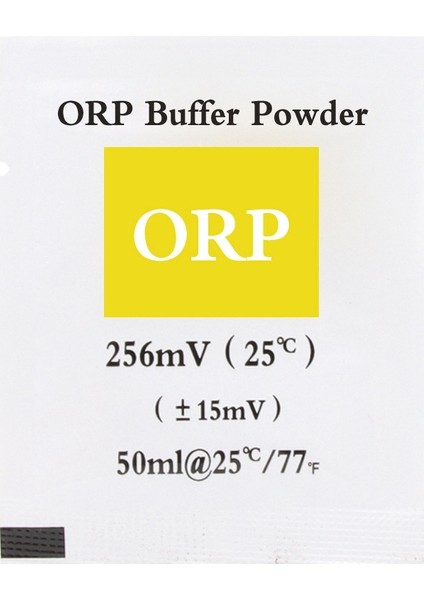 Orp Kalibrasyon Tozu Tampon Toz Orp Test Cihazı Ölçüm Kalibrasyon Çözeltisi 256MV (Yurt Dışından)