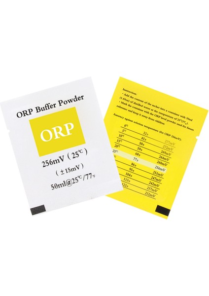 Orp Kalibrasyon Tozu Tampon Toz Orp Test Cihazı Ölçüm Kalibrasyon Çözeltisi 256MV (Yurt Dışından) modelleri