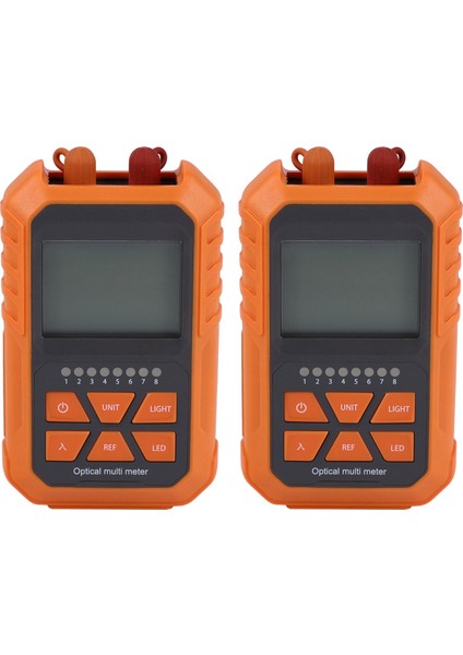 2x 3in1 Optik Güç Ölçer Görsel Arıza Konumlandırıcı Ağ Kablo Test LED LED Leds Optik Fiber Test Cihazı 1mw (Yurt Dışından)
