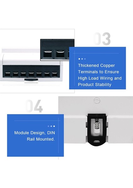 Dın Demiryolu Elektrik Üç Fazlı Enerji Ölçer RS485 Kwh Tüketim Güç Voltajı Akım Wattmetre Monitör Modbus (A) (Yurt Dışından) modelleri
