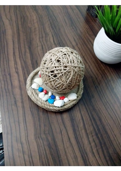 Dekoratif Hasır Gece Lambası Masa Üstü Süsü modelleri