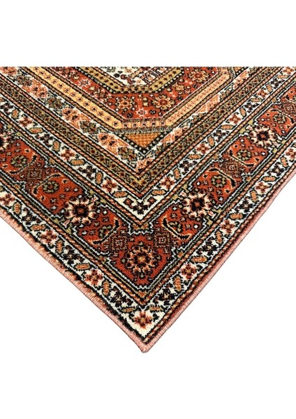 Saray Halı Klasik Yolluk 412-G 72X270 Kiremit Krem %100 Yün Yolluk Kiremit fiyatları