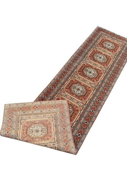 Saray Halı Klasik Yolluk 412-G 72X270 Kiremit Krem %100 Yün Yolluk Kiremit fırsatları