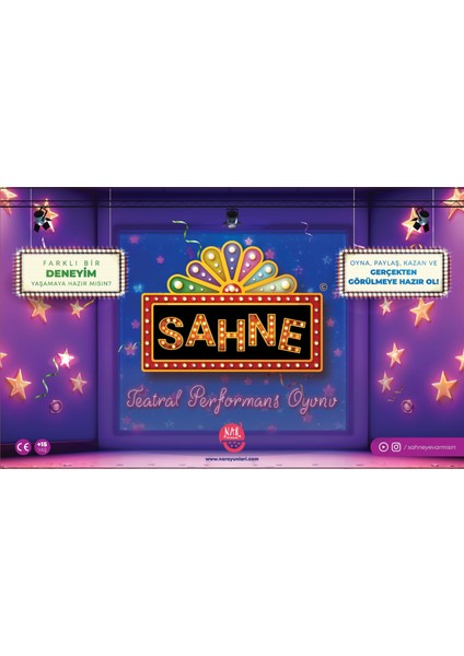 Sahne Teatral Performans Oyunu. Oyna, Eğlen, Paylaş ve Hünerlerini Göster...