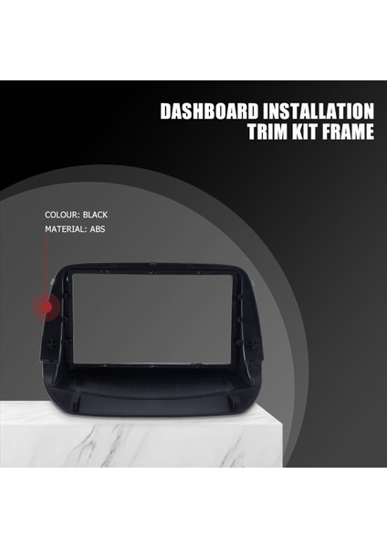 Fiat Doblo Opel Combo Tur DVD Stereo Çerçeve Plakası Adaptör Montaj Çizgi Kurulumu Çerçeve Trim Kiti (Yurt Dışından) fırsatları