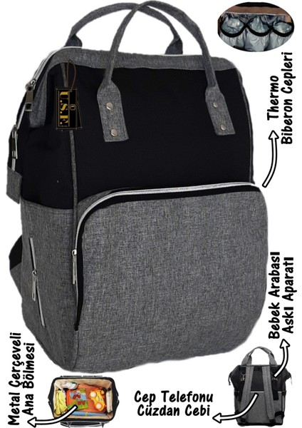 Portbebe Ana Kucağı ve Bebek Bakım Çantası İkili Set fiyatları