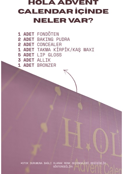 Advent Calendar fiyatları