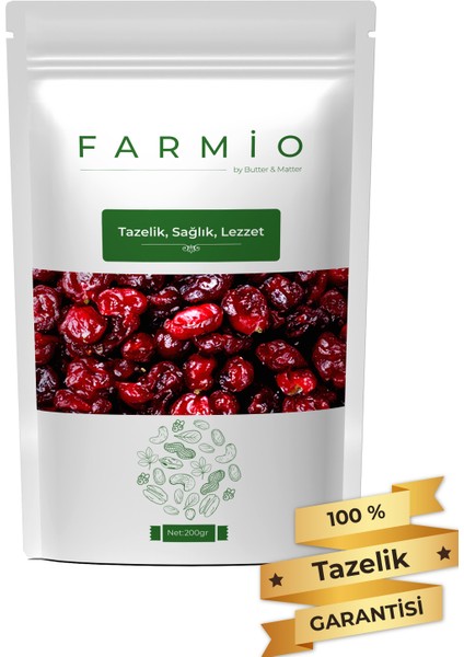Premium Turna Yemişi 200gr - Cranberry - Çekirdeksiz Tane