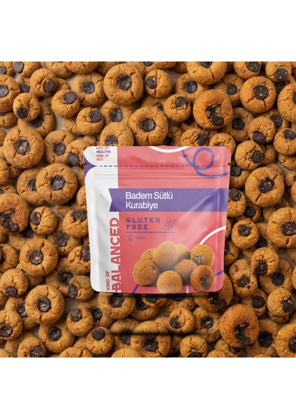 Glütensiz Badem Sütlü Kurabiye 50 gr fiyatları