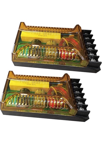 Hoparlör Için 2 Yol Crossover WEAH-2001 2 Adet Hoparlör Frekans Bölücü Hoparlörler 2 Crossover Bölücü Geçiş Filtresi (Yurt Dışından)