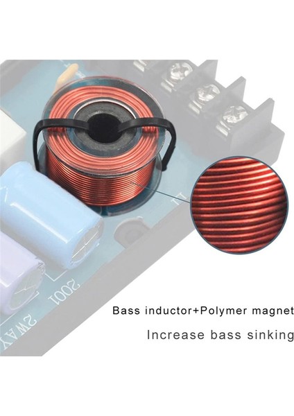 Hoparlör Için 2 Yol Crossover WEAH-2001 2 Adet Hoparlör Frekans Bölücü Hoparlörler 2 Crossover Bölücü Geçiş Filtresi (Yurt Dışından) fırsatları