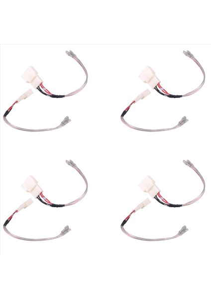 8pcs Araba Tweeter Ön Hoparlör Tel Kablo Demeti Kablosu Adaptörü Toyota Tacoma 2016 2017 2018 2019 (Yurt Dışından)