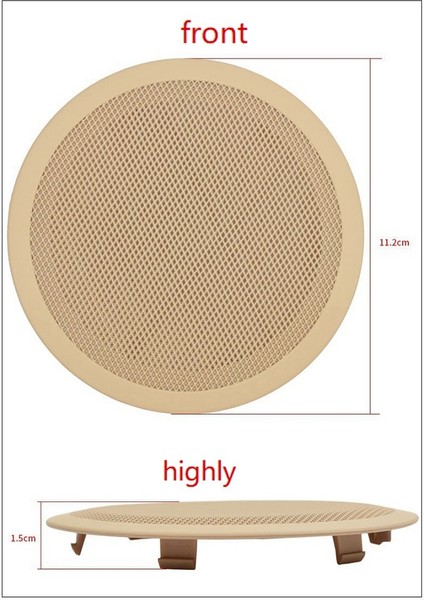 Bmw F30 F31 F34 3 Serisi F20 F20 F21 F22 F23 Araç Ön Kapı Hoparlör Kapağı Ses Boynuzları Kasa Trim Koyu Bej (Yurt Dışından) fırsatları