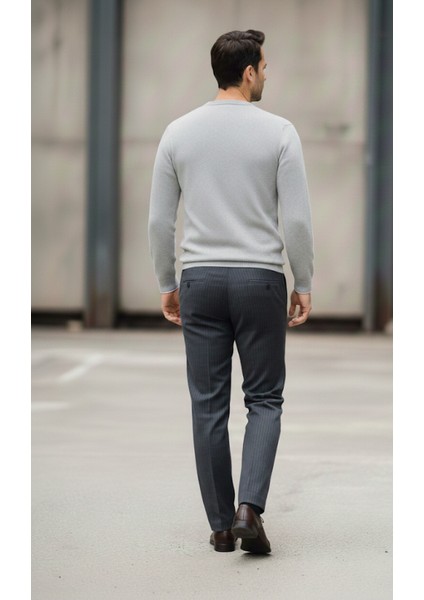 Gofre Çizgili Erkek Jogger Pantolon modelleri